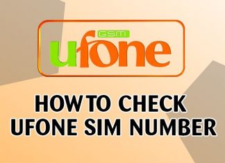 How to check Ufone number? How to check ufone number