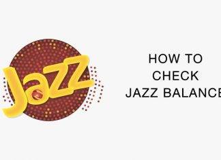 How to check jazz balance? How to check jazz balance