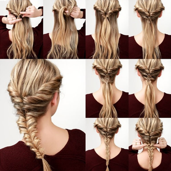 How to fishtail braid?
