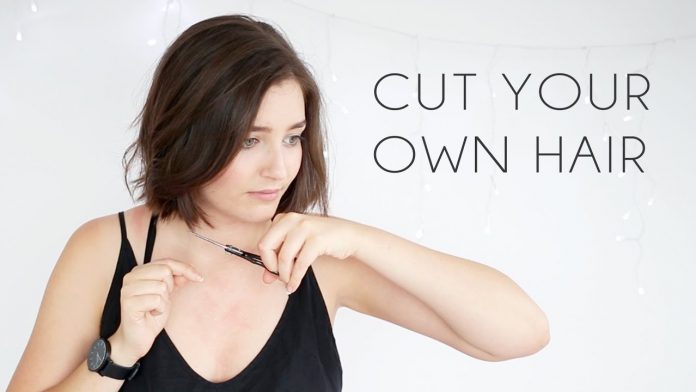 how to cut your own hair